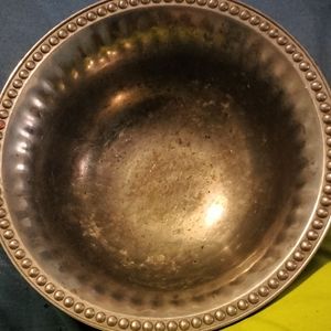 French Country Provence Round Beaded Wilton Pewter Bowl